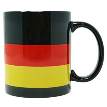 Imagem de Canecas de café engraçadas da Funny Guy Mugs, German Flag, 11 Ounce