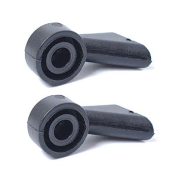 Imagem de MOOKEENONE 2 bocais, substituição do bocal do lavador do para-brisa traseiro para Audi A3 A4 A6 Q7 8E9955985 Preto