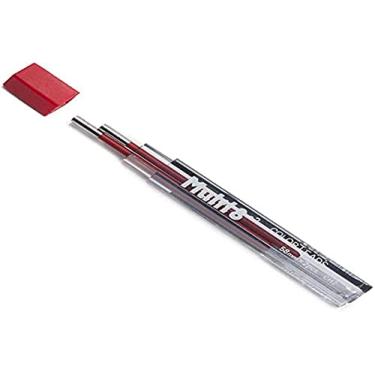 Imagem de Pentel Grafite 2.0mm Colorido Vermelho Tubo com 2 Unidades SM/CH2-B