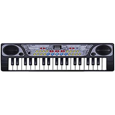 Imagem de Teclado Infantil com Microfone 37 Teclas BX1622, DM Toys