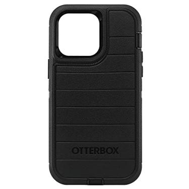 Imagem de OtterBox Capa e coldre Defender Pro Series Screenless Edition para iPhone 14 Pro Max (APENAS) (preto)