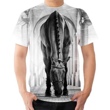 Imagem de Camisa Camiseta Personalizada Animal Cavalo Estilo 3 - Estilo Kraken