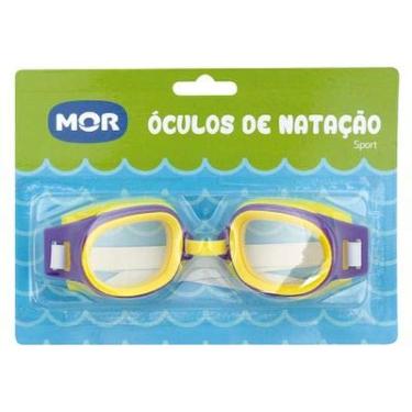 Imagem de Óculos De Natação Infantil Praia Piscina Sport Mor Violeta