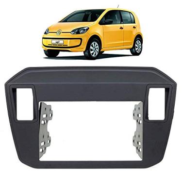 Imagem de Moldura Painel 2 Din Volkswagen Up Preto