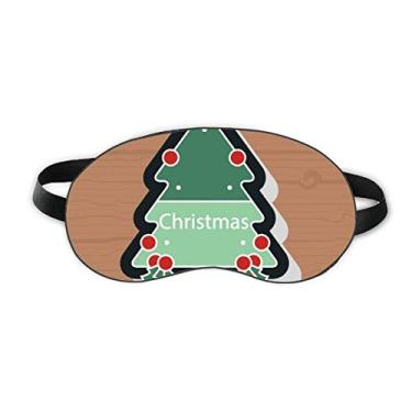 Imagem de Capa para sombra noturna macia para dormir árvore de Natal ícone de desenho animado de Natal