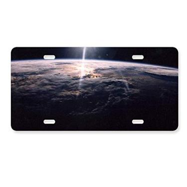 Imagem de DIYthinker Placa aérea com estrela misteriosa do universo de aço inoxidável para decoração de carro