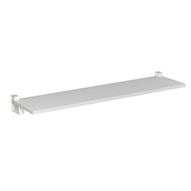 Imagem de PRAT.K Prateleira Branca 1,5x20x80 cm – Com Suporte Branco (Lineare), Leveza e Organização