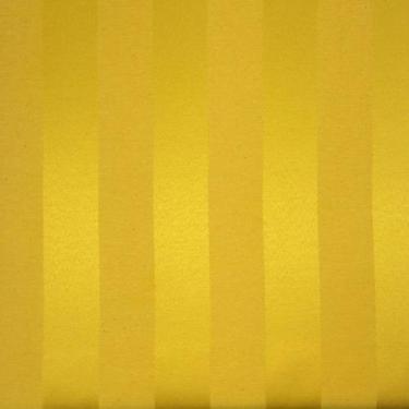 Imagem de Toalha De Mesa Redonda Em Jacquard Listrado Amarelo Ouro - 2,80M  - Su