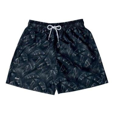 Imagem de Shorts Mash Estampado Mix De Folhas Masculino