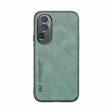 Imagem de Kepuch Silklike Capa para Oppo Reno 10 - Case Placa de Metal Embutida para Oppo Reno 10 - Verde