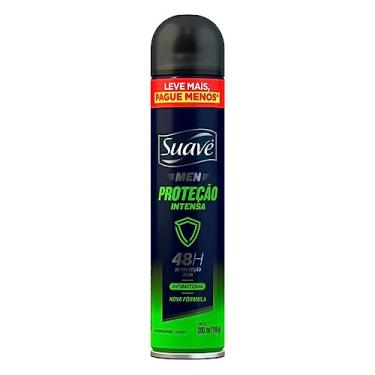 Imagem de Desodorante Aerosol Suave Men Antibacterial Proteção Intensa 200ml