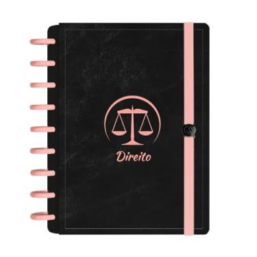 Imagem de Caderno Disco Médio Profissão 140F M+ Rosê Direito