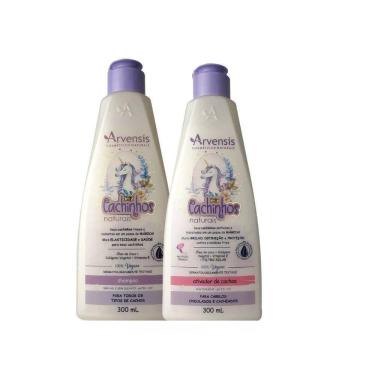 Imagem de Kit Cachinhos Naturais Arvensis Shampoo E Ativador De Cachos