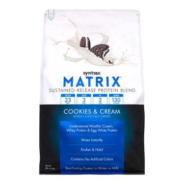 Imagem de Matrix 5.0 Whey Protein (5Lb) Cookies & Cream Syntrax