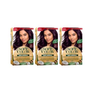 Imagem de Coloraçao Soft Color 366 Borbeaux-Kit C/3Un