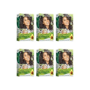 Imagem de Coloraçao Nutrisse 30 Castanho Escuro-Kit C/6Un