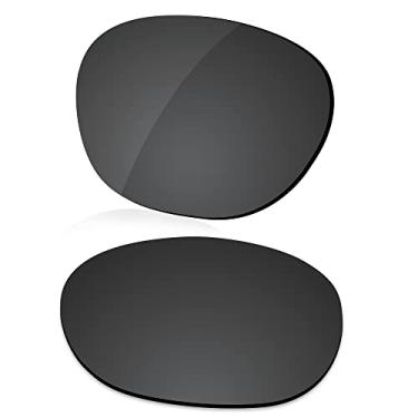 Imagem de LenzReborn Lente polarizada de substituição para óculos de sol RayBan Justin RB4165 54 mm - preto escuro - polarizado