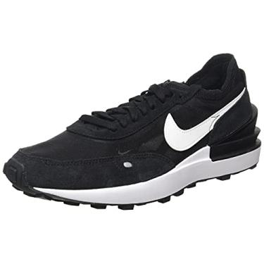 Imagem de Nike Waffle One T nis de atletismo feminino, Branco/Azul Celestino/Volt, 6.5
