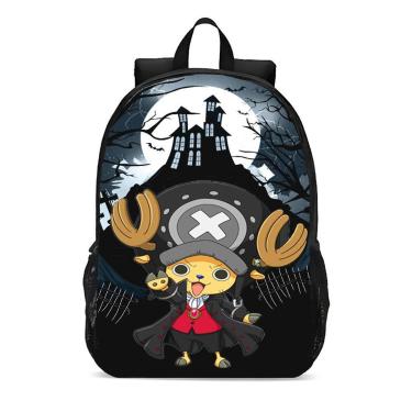 Imagem de MOCHILA ESCOLA INFANTIL JUVENIL ANIME CHOPEER ONE PIECE-Unissex