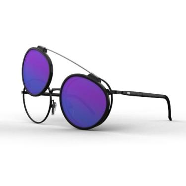 Imagem de Armação De Óculos Hb Clip On Switch 0420 10104200243033 Redondo Unissex