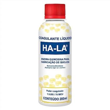 Imagem de Conjunto 2 Coagulantes Líquidos Ha-la 200ml Coalho Para Produção de Queijos Caseiros