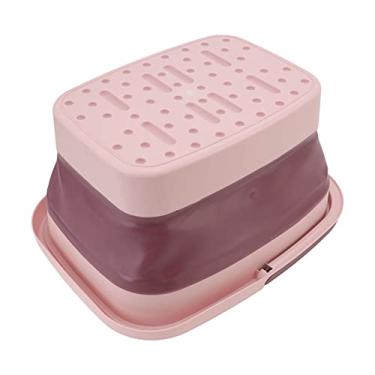 Imagem de Banheira de Imersão para Pés, Banheira de Imersão para Banho de Pés Banheira Dobrável de Silicone para Pés, Balde de Banho Portátil para Massagem Nos Pés, Balde Dobrável para