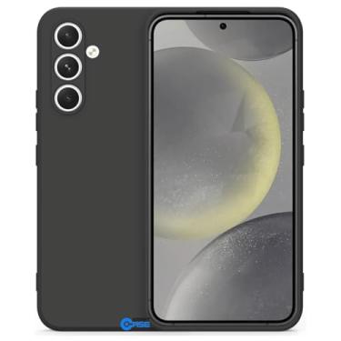 Imagem de Capa Capinha Case Compatível Samsung Galaxy S24 Plus Silicone Aveludada Com Proteção De Câmera Anti Impacto