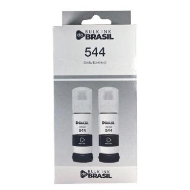 Imagem de KIt 02 Refil de tinta Preto T544 Compatível com Epson L1110 - Bulk Ink