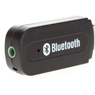 Imagem de Adaptador Receptor Bluetooth Usb P2 Som Carro Pc Auxiliar - Bora Coleg