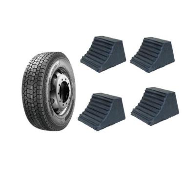 Imagem de kit calço de roda caminhão (4unidades) NBR9735 - PERFECTBORR