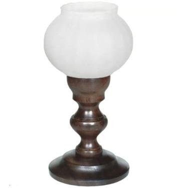 Imagem de Abajur Muller Rustico 1 Lâmpada Envelhecido 550E - LUMINARIAS MULLER
