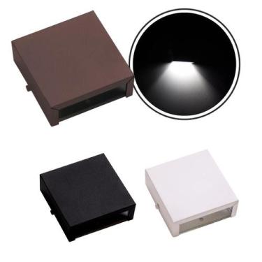 Imagem de Arandela Slim 1 Foco Externa Parede Muro Alumínio Ar1111 - IDEALLUME, 