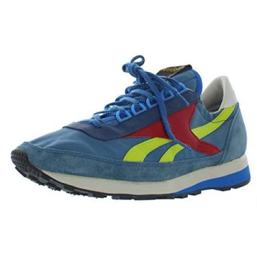 Imagem de Reebok Tênis Aztec Og, Ardósia/Azul Fácil/Azul Batik/Verde Hiper/Vermelho, 9.5 Women/8 Men