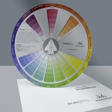 Imagem de Círculo cromático para combinação de roupas e tecidos - EDITORA CLUBE 