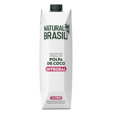 Imagem de Água de Coco Integral c/Polpa NATURAL BRASIL 1L