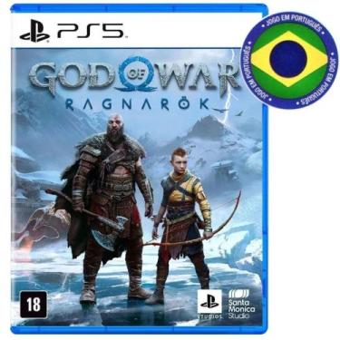 Imagem de God Of War Ragnarok PS 5 Mídia Física Dublado Em Português Santa Monic
