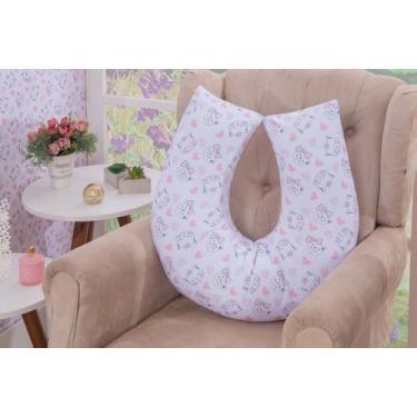 Imagem de Almofada Amamentar Specialle Menina para Bebe - Zan baby, Gatinha