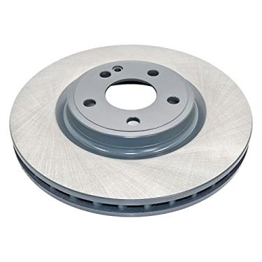 Imagem de Durago Disco de freio dianteiro ventilado série Titanium BR90169201 compatível com modelos selecionados Mercedes Benz CLA/GLA250 13-20