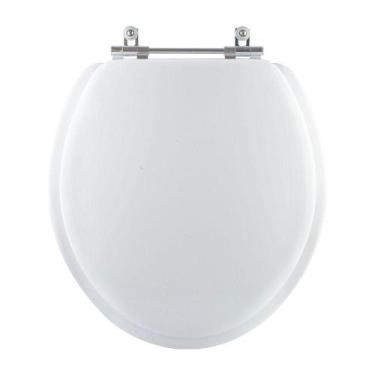 Imagem de Assento Sanitario Almofadado Carina Branco para Vaso Ideal Standard - 