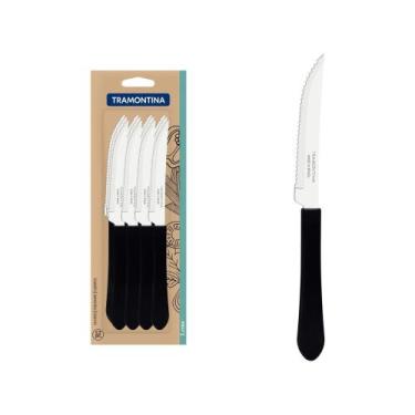 Imagem de Jogo de Facas para Churrasco Tramontina Inox - Leme 12 Peças