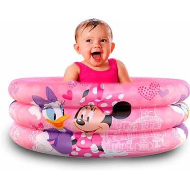 Imagem de Piscina Infantil Circular Menina 100Litros Premium - EtiToys