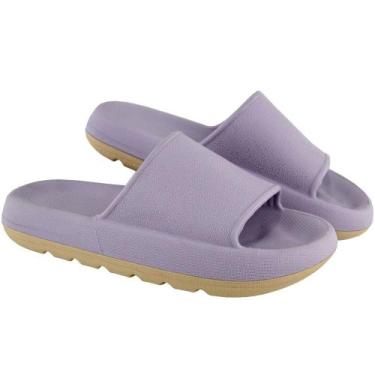 Imagem de Chinelo Nuvem Confortavel Ortopedico Leve - Pettinari, 37/38, Roxo