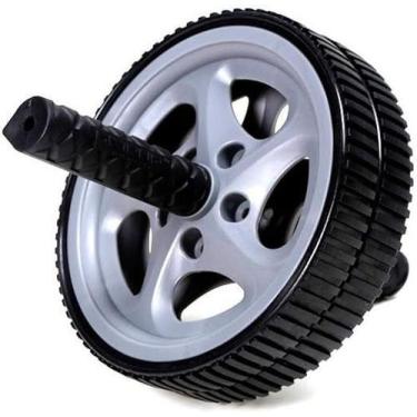 Imagem de Roda de Exercício Abdominal Plus - Cinza - LIVEUP