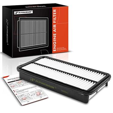 Imagem de A-Premium Filtro de ar do motor compatível com Geo Prizm & Lexus ES250 e Toyota Camry, Celica, Corolla, MR2, RAV4, 1989-2000, painel rígido, substituição # 17801-02020
