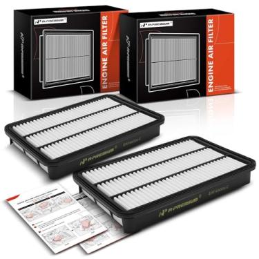 Imagem de A-Premium Filtro de ar de motor de 2 peças compatível com Honda Passport 1994-2002 e Isuzu Amigo 1998-2000, Axiom 2002-2004, Rodeo, Rodeo Sport, Trooper, VehiCROSS, 2.2L 2.7 3.0L 3.2L 3.4L 3.5L