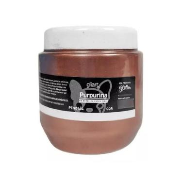 Imagem de Purpurina Pó Metálico Gliart Cobre 50g Extra Fino