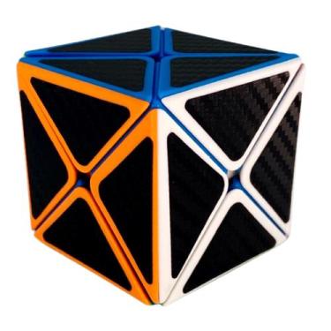 Imagem de Cubo Magico Skewb Dino Carbon Moyu 