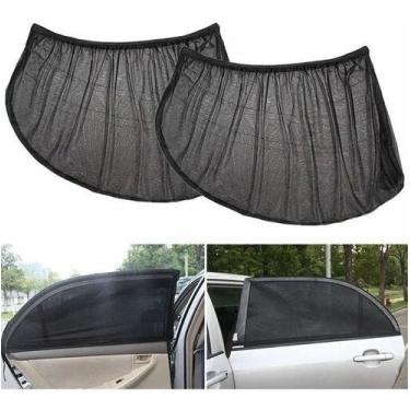 Imagem de Kit C/ 2 Protetor Cortina Solar Blackout Dupla Camada Bebê