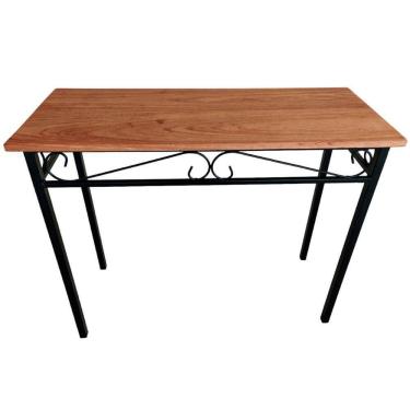 Imagem de Aparador Em Madeira Maciça E Ferro Artesanal Alta Qualidade Tamanho 120 Cm