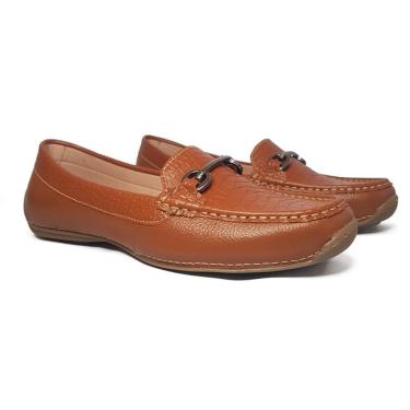 Imagem de Mocassim Feminino Casual Confortável Slide Croco